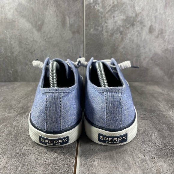 Sperry Seacoast Canvas Blue Women’s 6.5 - Picture 4 of 8